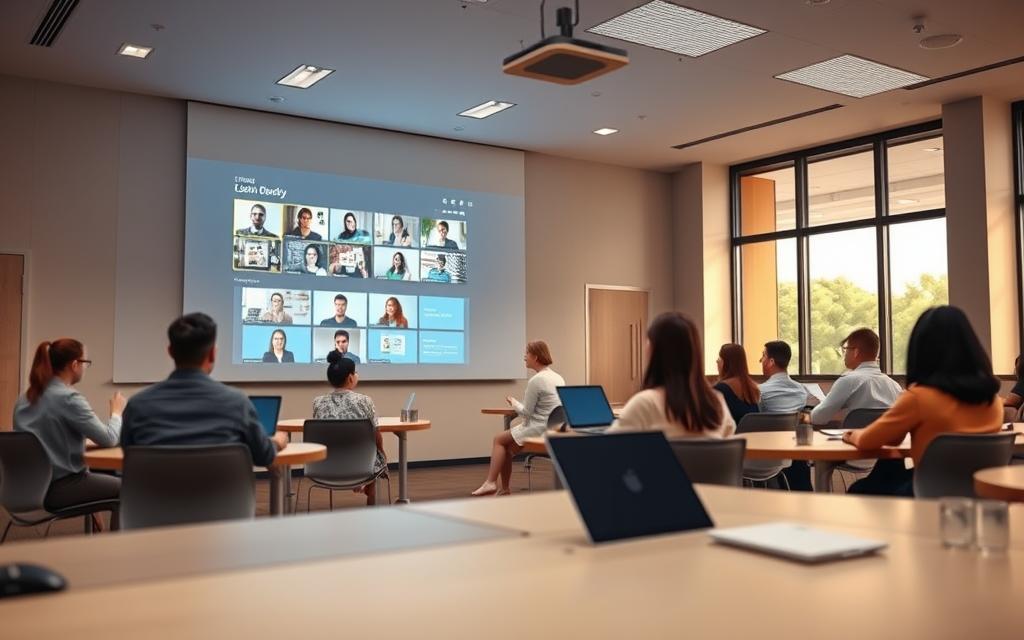 LMS platform virtual classroom