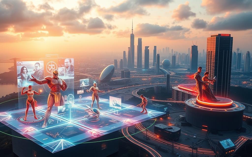 how is technology used in entertainment