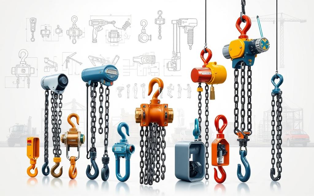types of chain blocks